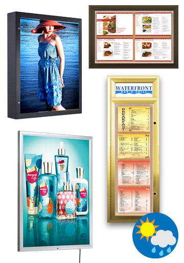 36x48 Outdoor Poster Display Cases - All Styles – OutdoorDisplayCases